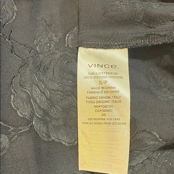 Vince Asymmetrical Midnight Blue Dress with Belt - Picture 14 of 16